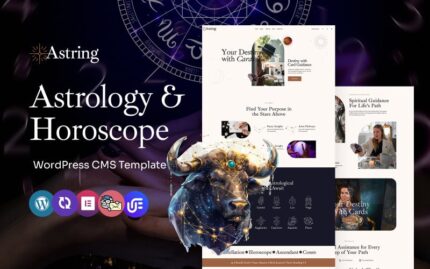 Astring - Astrology And Horoscope WordPress Elementor Theme