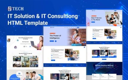 B-Tech - IT Solution And IT Consulting HTML5 Template