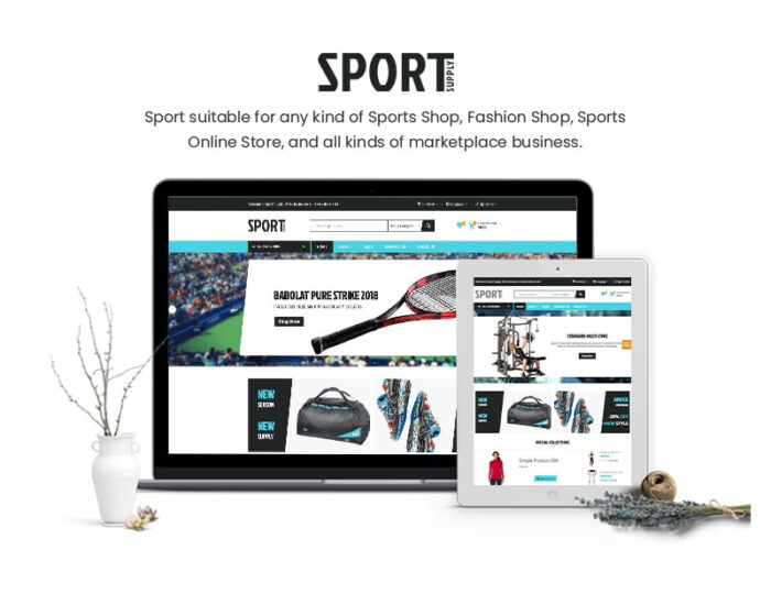 Sport - Theme for Sport Store WooCommerce Theme - Features Image 1