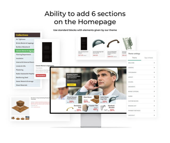 Simple Construction Shopify Theme - Features Image 2