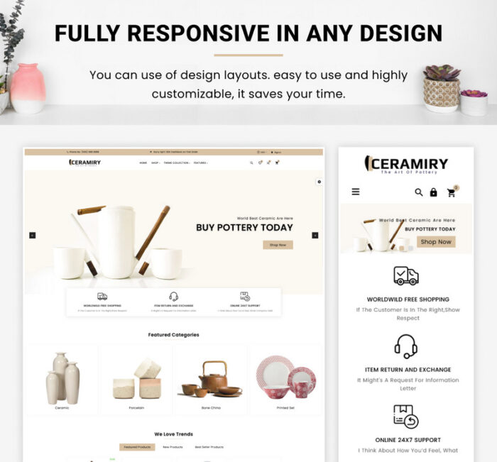 Ceramiry - Ceramic Interior Home Décor Shopify 2.0 Responsive Template - Features Image 6