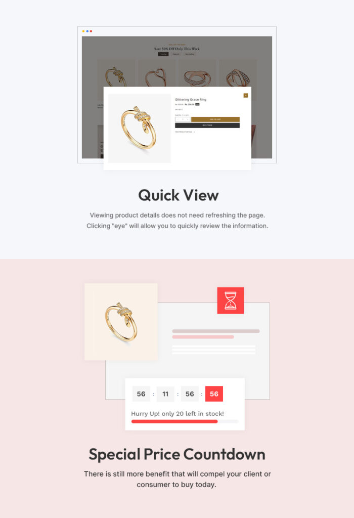 Starshine - Modern Jewelry Store Multipurpose Shopify 2.0 Responsive Theme - Features Image 7