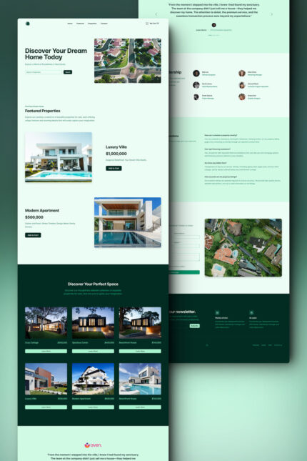 Properta - Real Estate HTML Landing Page Template - Features Image 1