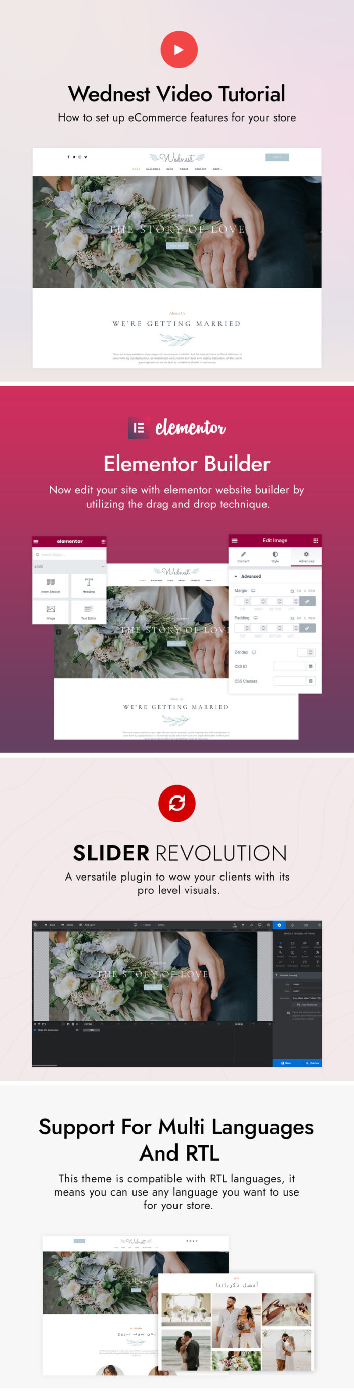 Wednest - Wedding and Event WordPress Theme - Features Image 3