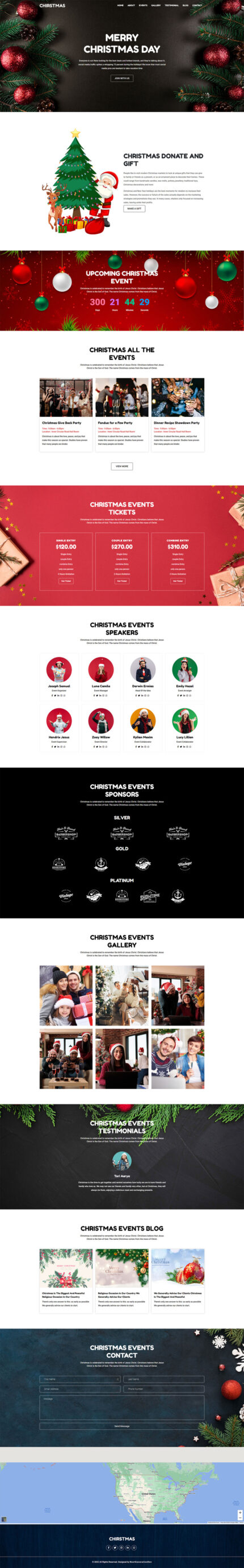 Christmas - Christmas Events Landing Page HTML Template - Features Image 1