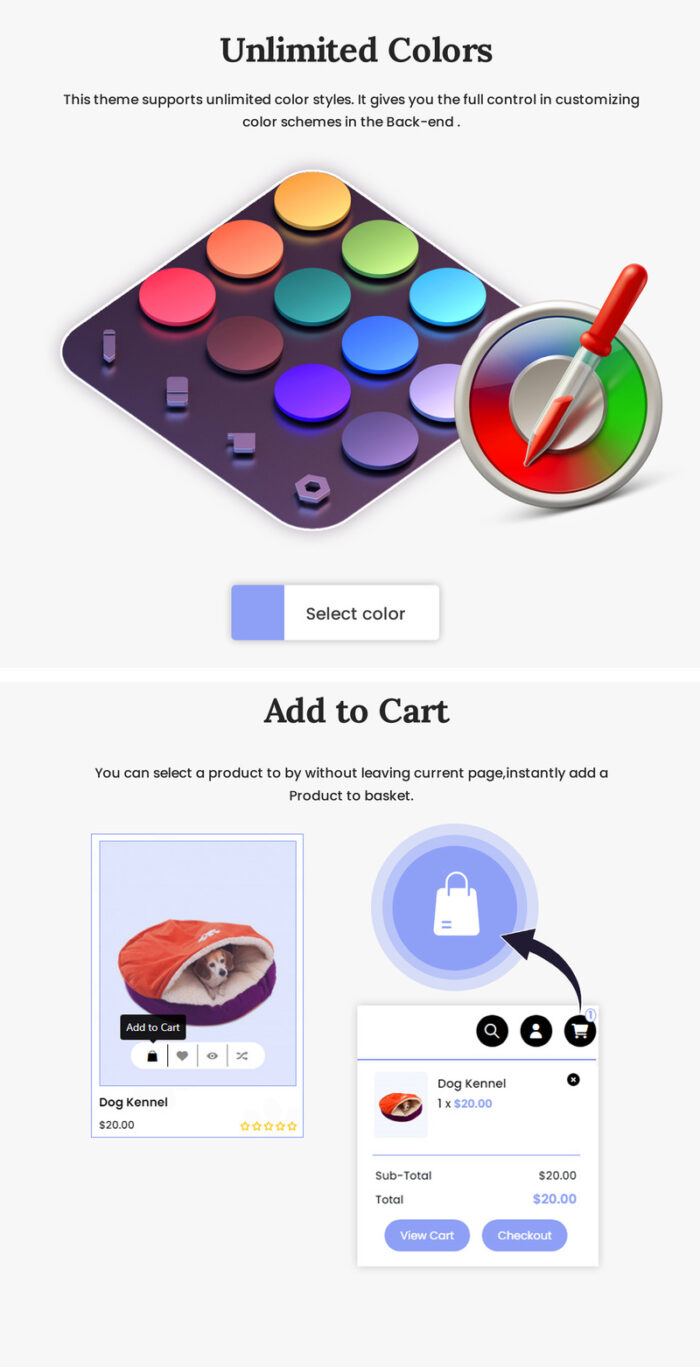 Petkart - Opencart Template for Your Complete Pet Store - Features Image 4