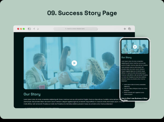 Nexora - Business Coaching HTML Template - Features Image 9