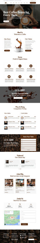 CafeEpicure - Coffee Shop and Restaurant WordPress Themec - Features Image 1