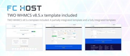 FCHOST - HTML Hosting Website Template & WHMCS Template - Features Image 1