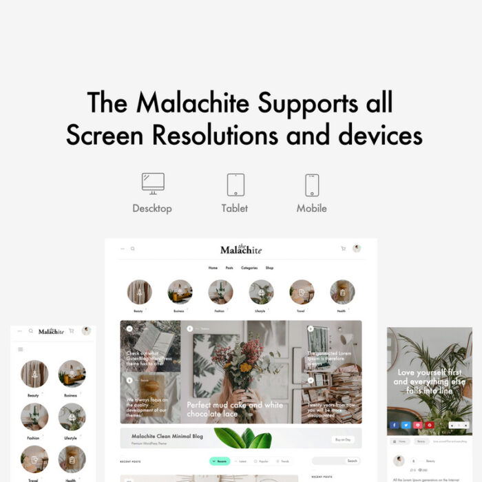 Malachite Blog WordPress Theme - Features Image 7