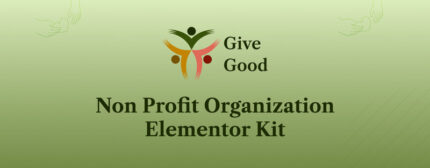 Give Good Non Profit Organization WordPress Website - Features Image 1