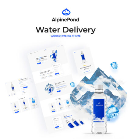 AlpinePond - WordPress Bottled Water Website Template - Features Image 1