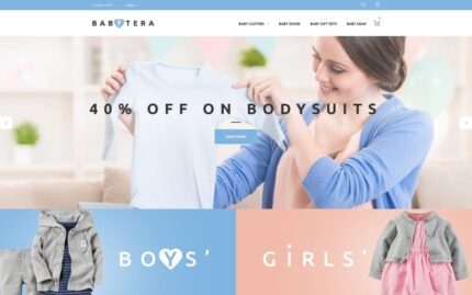 Babytera - Baby Store Magento Theme