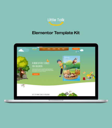 little-talk - Children Stories  Services  Elementor Template Kit - Features Image 1