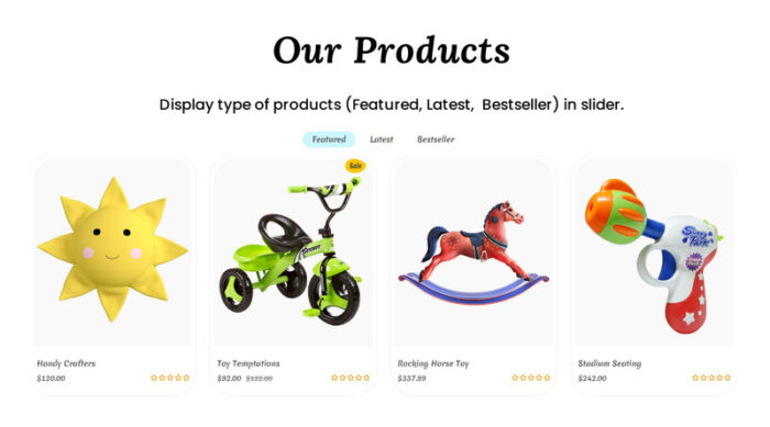 KidsBee Web - Get Playful with our Fun and Colorful HTML Web Template for Kids Toys! - Features Image 3