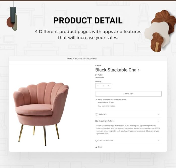 Sit Stay - Mega Furniture Shopify 2.0 Responsive Theme - Features Image 8