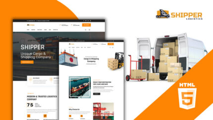 Shipper Shiping And Logistics HTML5 Website Template - Features Image 1