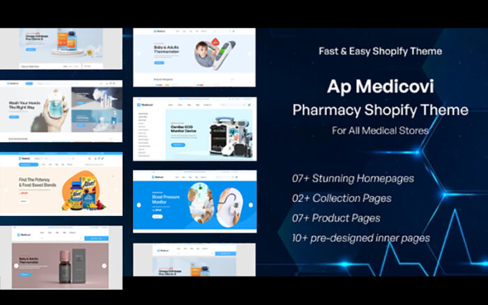 TM Medicovi - Pharmacy Store Shopify Theme - Features Image 1