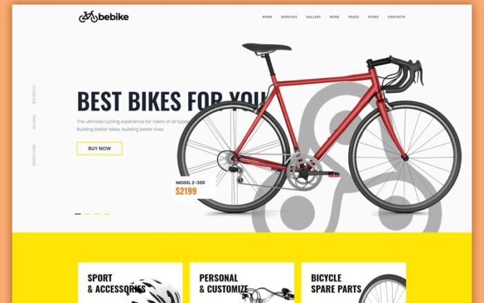 Bebike - Sport Bicycle Store HTML Template