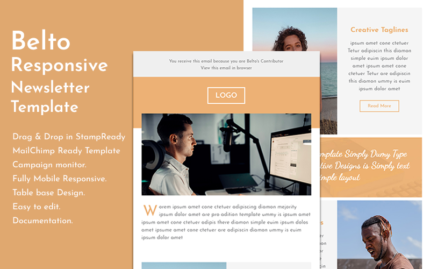 Belto - Responsive Email Newsletter Template