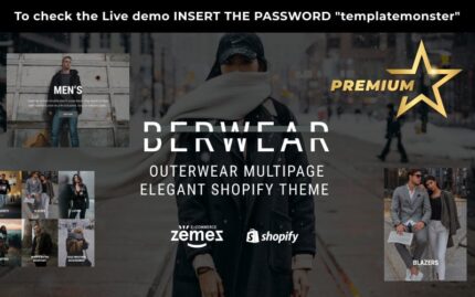 BERWEAR - Fashion Multipage Elegant Shopify Theme