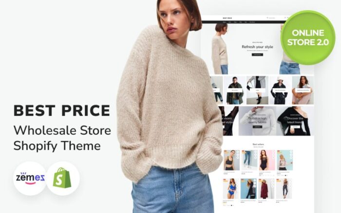 Best Price - Wholesale Store Multipage Creative Shopify Theme