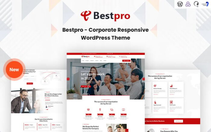 Bestpro - Corporate Responsive WordPress Theme