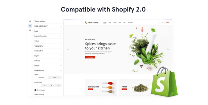 Flavor Fusion - Responsive Spice Shop Online Store 2.0 Shopify Theme - Features Image 2