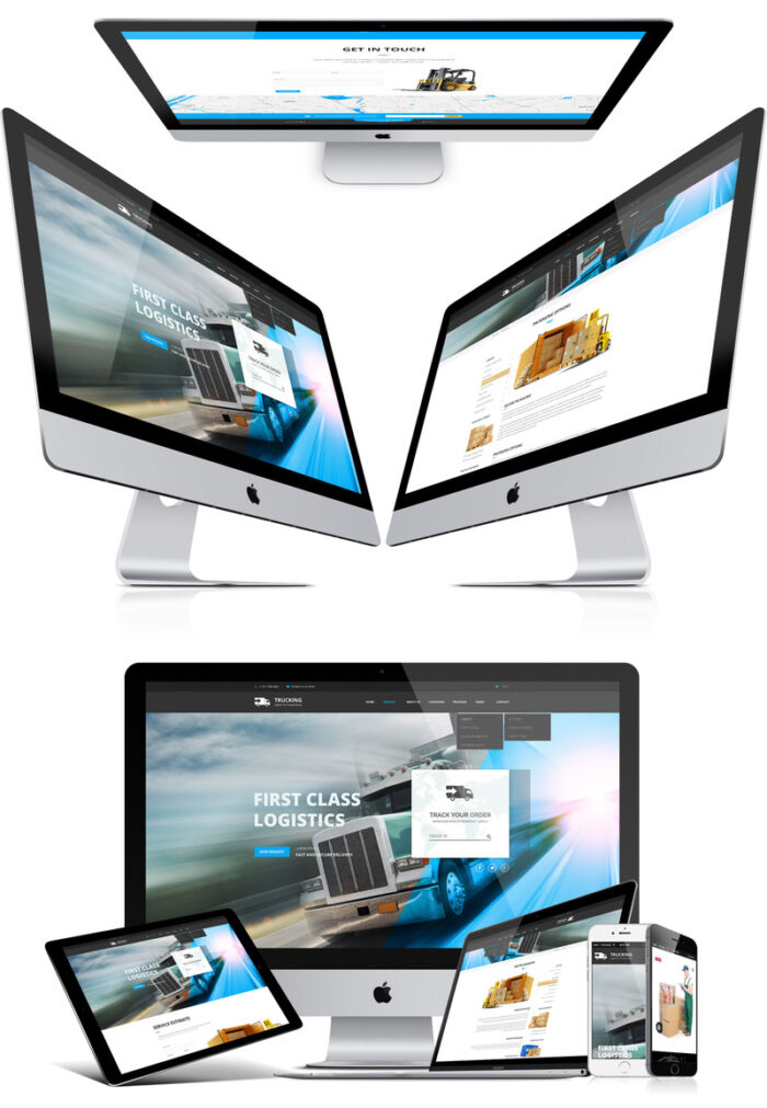 Logistic & Transportation  - Bootstrap Website Template - Features Image 1