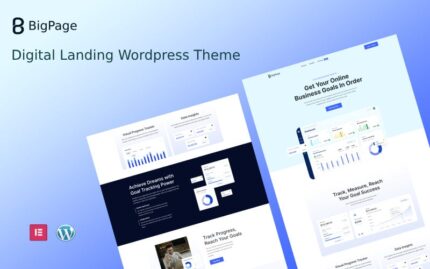 Bigpage - Digital Product Landing Wordpress Theme