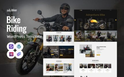 Biker - Motor Sports And Racing WordPress Elementor Theme