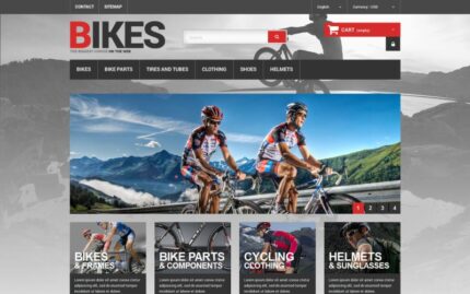 Bikes Store PrestaShop Theme