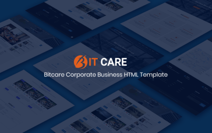 Bitcare - Corporate Business HTML Website Template