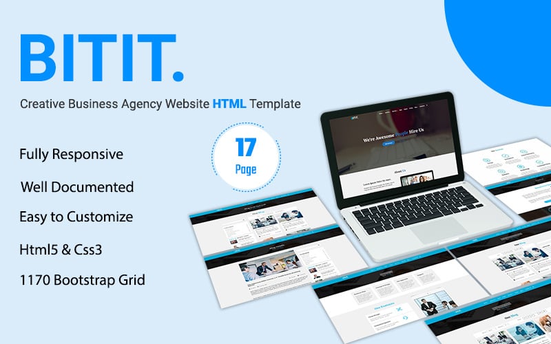 BITIT- Creative Business Agency Website Template