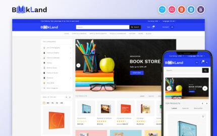 BookLand OpenCart Template