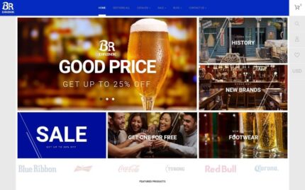 BR Drink - Original Alcohol Online Store Shopify Theme