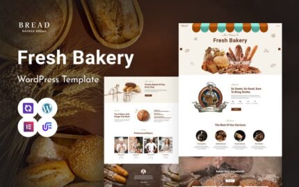 Bread - Bakery And Cookie WordPress Elementor Theme