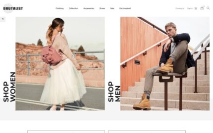 Brutalist -  Fashion Store Bootstrap Ecommerce Modern PrestaShop Theme