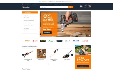 Buidex - Tools ECommerce Classic Elementor WooCommerce Theme