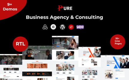 Business Agency & Consulting Wordpress Theme