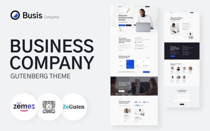 Busis Company - Business Gutenberg Theme