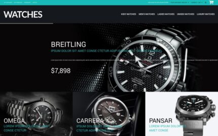 Buy Watches Magento Theme