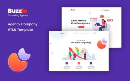 Buzzle - Agency Company HTML Template