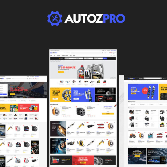 Autozpro Parts Cars Store PrestaShop Theme - Features Image 1