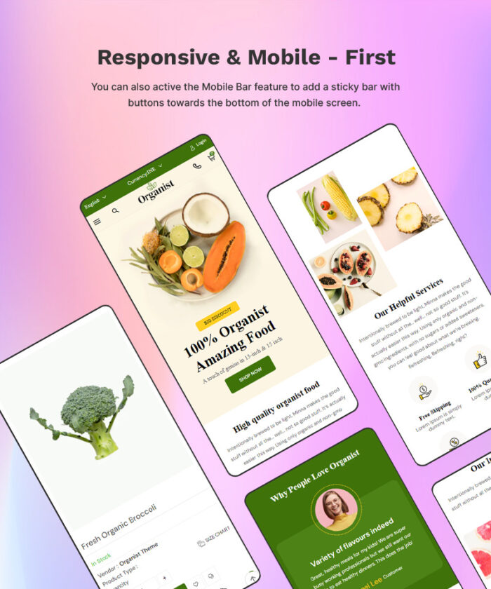 Organist - Organic Fruit & Grocery Store High level Shopify 2.0 Multi-purpose Responsive Theme - Features Image 7