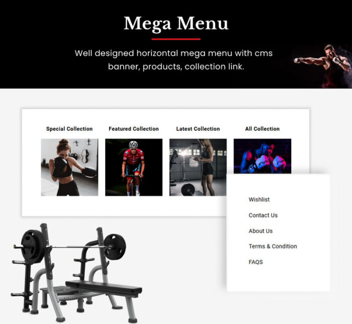 Sportista - Mega Sports Shopify 2.0 Theme - Features Image 7