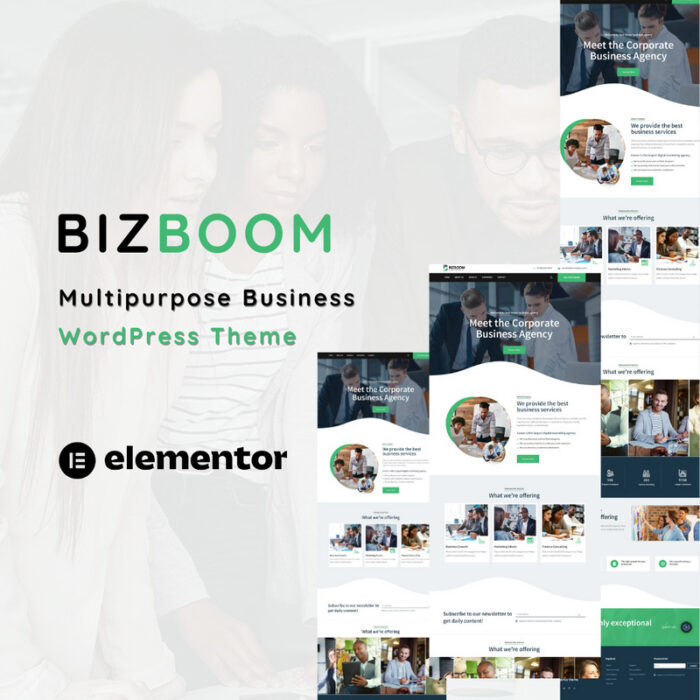 Bizboom - Multipurpose Business WordPress Theme - Features Image 1