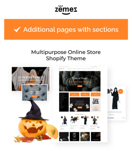 Bogey Shop - Elegant Party Supplies Online Store Shopify Theme - Features Image 1