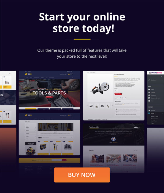 ToolBux - Tools & Hardware Responsive Prestashop Theme - Features Image 10