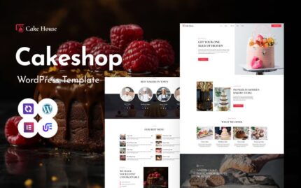 Cake House - Cakery WordPress Elementor Theme